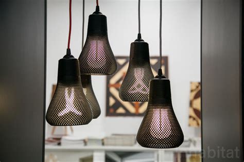 “The Rumbles” 3D-printed lamps by Studio Meraldi Rubini
