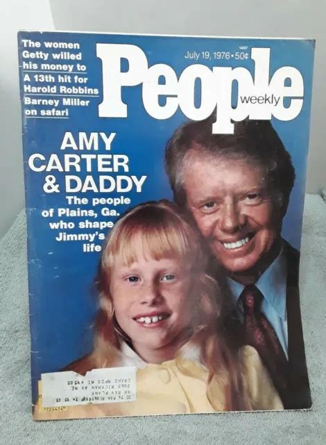 PEOPLE MAGAZINE JULY 19 1976 Amy Carter Jimmy Carter Olga Korbut Mark Fidrych £9.41 - PicClick UK