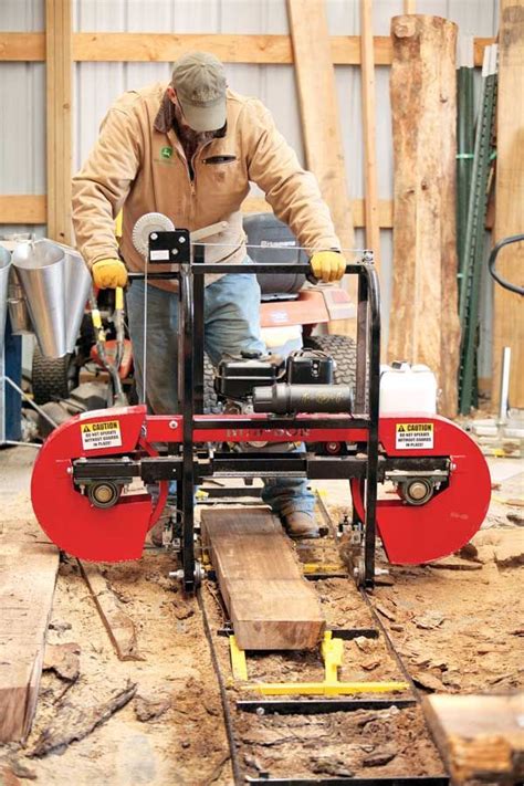 Use a portable sawmill to make your own lumber – Artofit