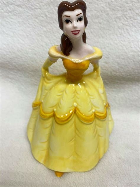Disney Princess Belle Vintage Porcelain Figurine from Beauty and the Beast
