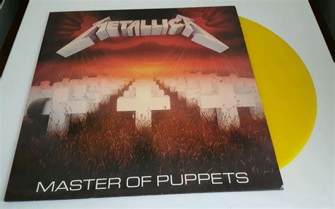 popsike.com - Metallica-Master of puppets (Yellow Vinyl) - auction details