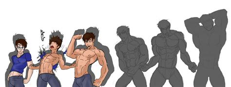 MUSCLE GROWTH SEQUENCE BUNDLES by Somdude424 on DeviantArt