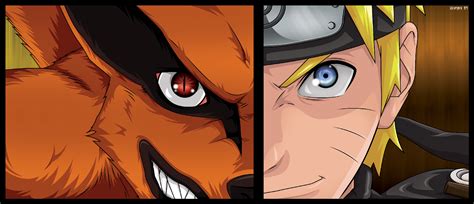 Kurama and Naruto by Skurpix on DeviantArt