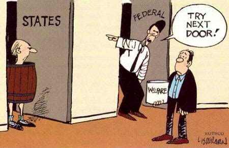 Federalism Political Cartoon : What influence do they have? - jjwagner