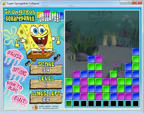 Download game gratis: Download Game Spongebob Collapse Full Version