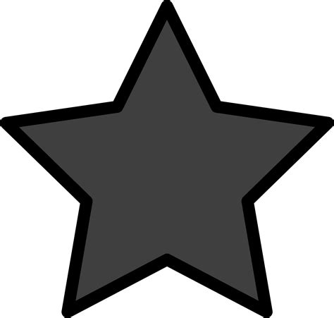 "black star" Emoji - Download for free – Iconduck