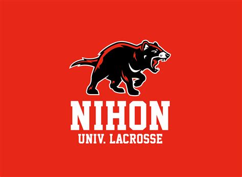 Nihon University Men's Lacrosse Team Logo on Behance