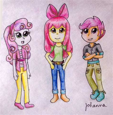 Equestria Girls Cutie Mark Crusaders by jothecatlover on DeviantArt