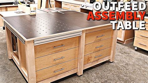 Why didn't I build this sooner? // Woodworking assembly table - YouTube