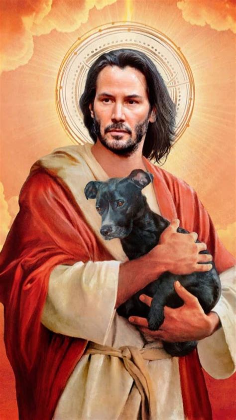 John Wick and Dog iPhone Wallpaper | Keanu reeves, Keanu reeves john ...