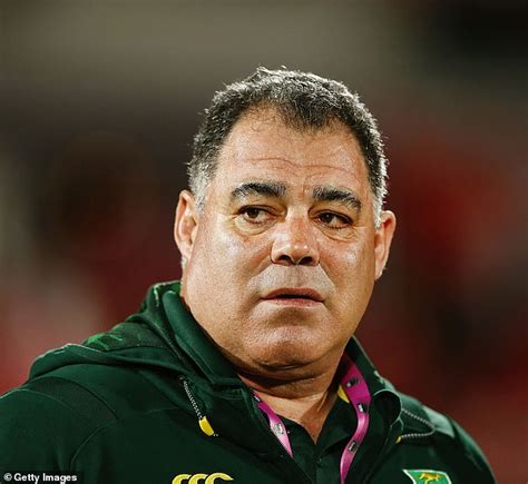 Kangaroos coach Mal Meninga says Jack de Belin and players accused of crimes should be stood ...