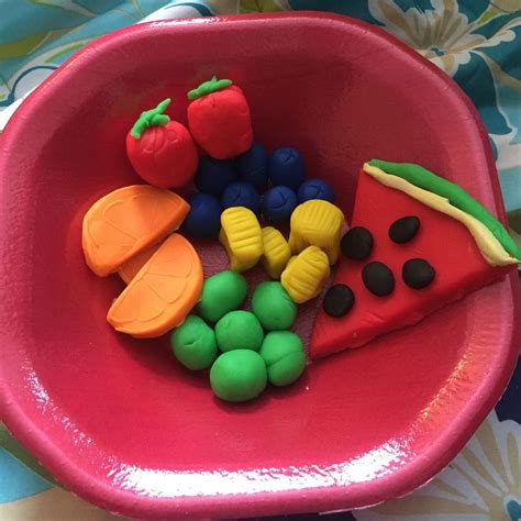 Fruit Salad. #playdoh | Play doh, Playdough, Fruit of the spirit