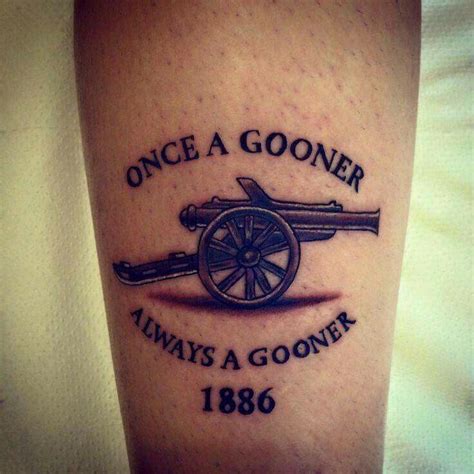 Share 73+ arsenal logo tattoo latest - in.cdgdbentre