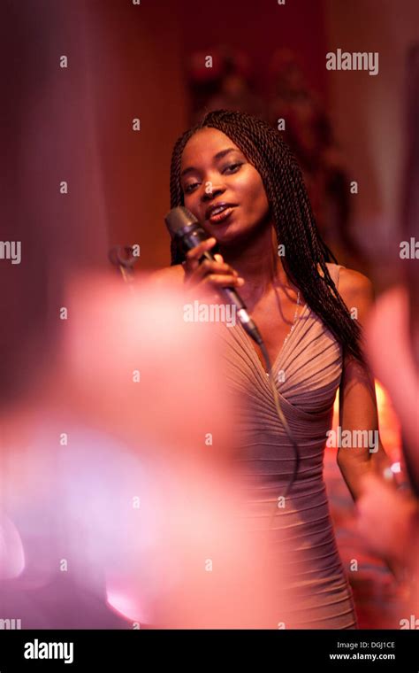 Young Black Singer High Resolution Stock Photography and Images - Alamy