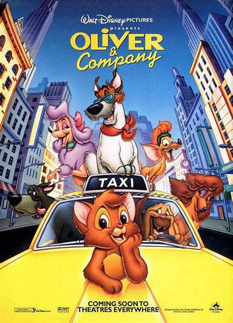 Oliver & Company (1988) Poster #1 - Trailer Addict