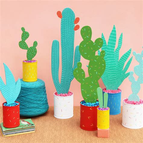 Bezar Storefronts by Bradford Shellhammer Cactus Craft, Cactus Diy, Faux Cactus, Summer Crafts ...