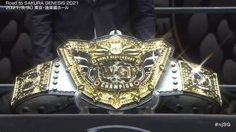 NJPW Unveils New IWGP World Heavyweight Championship Belt – TPWW