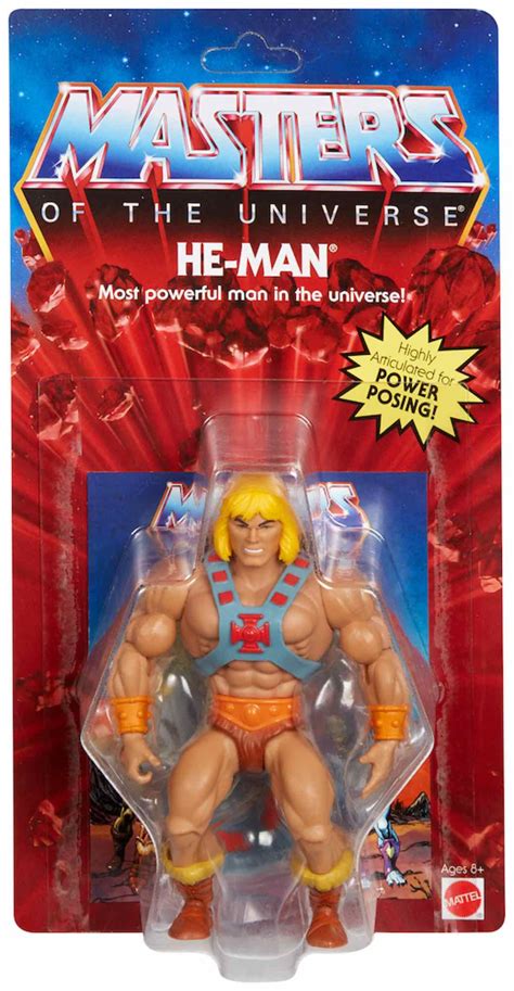 HE-MAN FIGURA 14 CM MASTERS OF THE UNIVERSE ORIGIN | Arte9