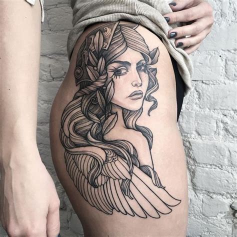 Side Hip Tattoos, Thigh Tattoos Women, Leg Tattoos, Body Art Tattoos, Sleeve Tattoos, Tattoos ...