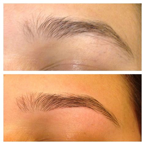 Eyebrow threading