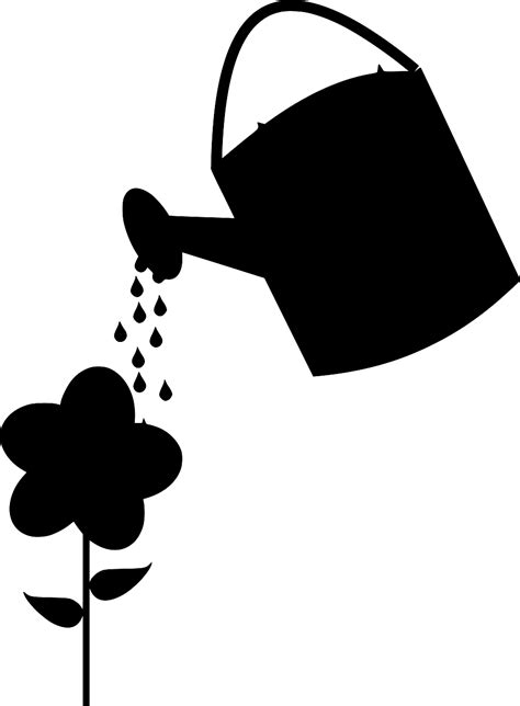 SVG > can pouring water gardening - Free SVG Image & Icon. | SVG Silh