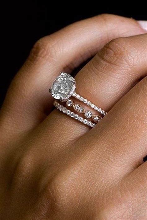 Diamond Wedding Rings: 41 Rings For Real Women | Pink morganite ...