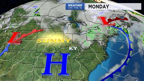 Kentucky Weather Forecast: Mild and Dry Start to the Week