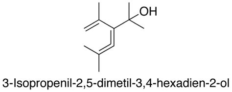 3-Isopropenil-2,5-dimetil-3,4-hexadien-2-ol - UNIIQUIM - UNAM