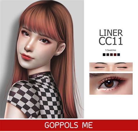 GOPPOLS Me - GPME Liner cc11 5 Swatches Download GPME-GOLD...