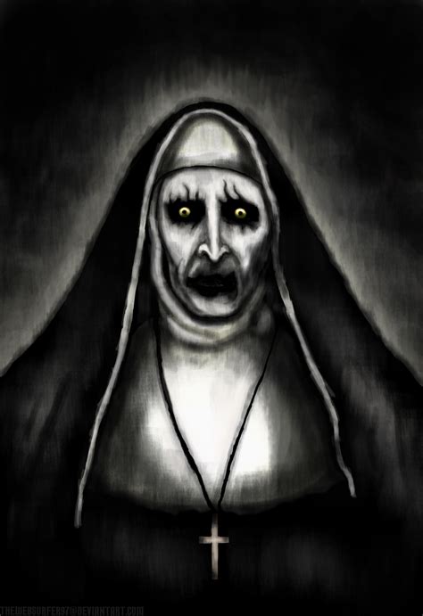 The Conjuring 2 - Nun Painting (normal) by thewebsurfer97 on DeviantArt