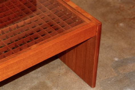 Lattice Top Coffee Table at 1stDibs | craft coffee table