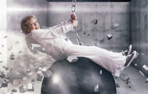 Betty White Channels Miley Cyrus In Wrecking Ball Parody ~ EXTREME ENTERTAINMENT