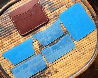 Sistema acrílico plantilla cuero cartera broche de presión Leather Wallet Pattern, Leather Card ...