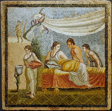File:Roman mosaic- Love Scene - Centocelle - Rome - KHM - Vienna.jpg ...