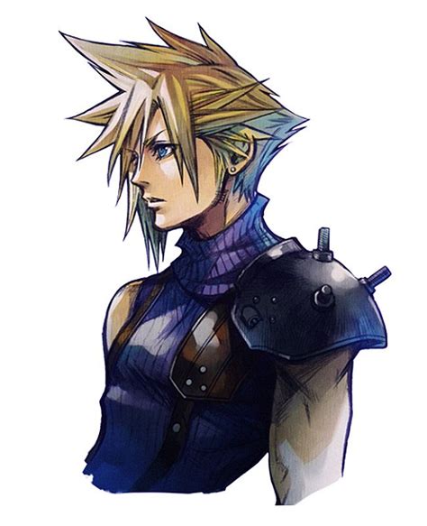 Cloud Strife from Final Fantasy VII G-Bike | Final fantasy vii cloud, Final fantasy cloud strife ...