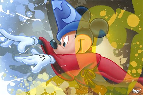 Mickey Sorcerer by Arcy – CV Art and Frame