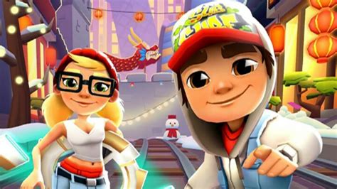 Subway surfers game / subway surfers girls running game / girls running ...