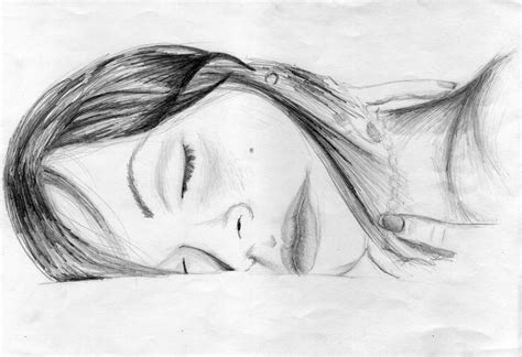 Young woman sleeping by garynip on DeviantArt