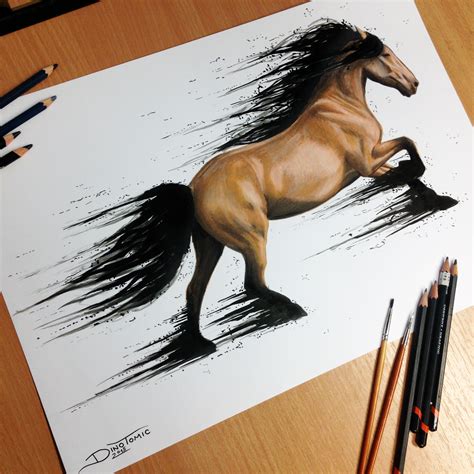 19 Beautiful Horse Drawings | Design Trends - Premium PSD, Vector Downloads