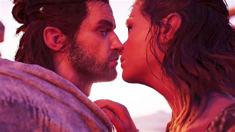 ASSASSIN'S CREED ODYSSEY - Alexios and Kyra Romance Scene @ 1440p - YouTube