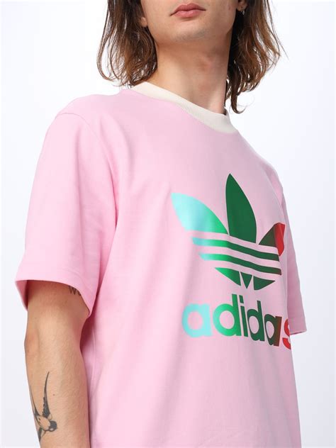 ADIDAS ORIGINALS: t-shirt for men - Pink | Adidas Originals t-shirt IP6968 online on GIGLIO.COM
