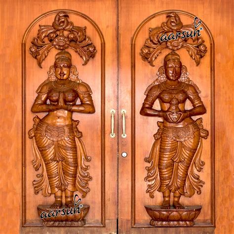 Main Entrance Double Door Design DOOR-143 - Aarsun
