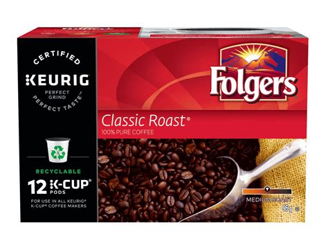 Folgers Classic Roast K-Cup Coffee Pods 12 Count | Walmart Canada