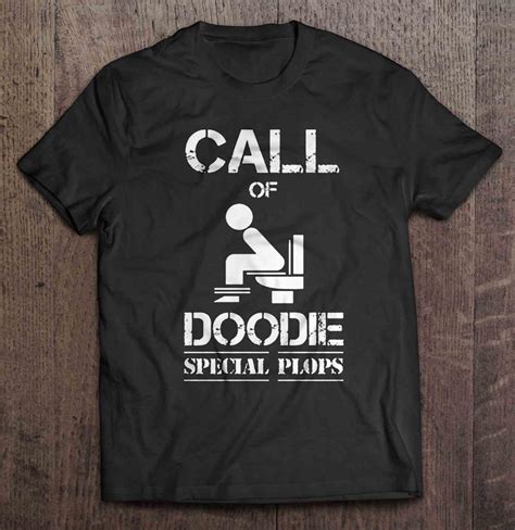 Call Of Doodie Special Plops T-Shirts, Hoodies, SVG & PNG | TeeHerivar