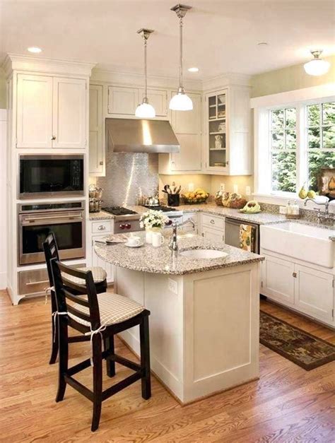 Small Kitchen With Island Design Ideas 22 Small Kitchen Island Ideas ...