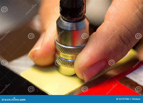 Calibration Surface Roughness Tester Machine With Gage Bloc Royalty-Free Stock Photo ...