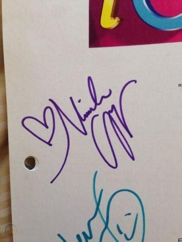 iCarly Script Signed By Entire Cast | #1107681051