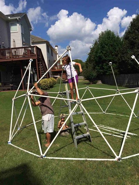 Customer Review - 16' Geodesic Dome Greenhouse Kit | Geodesic dome ...