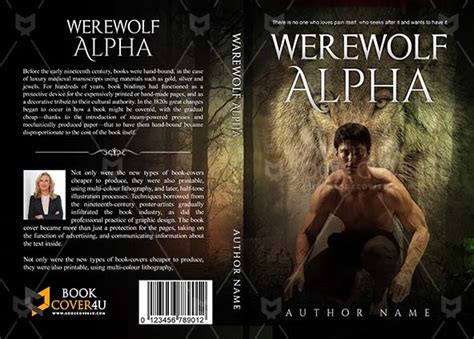 Fantasy Book cover Design - Werewolf Alpha