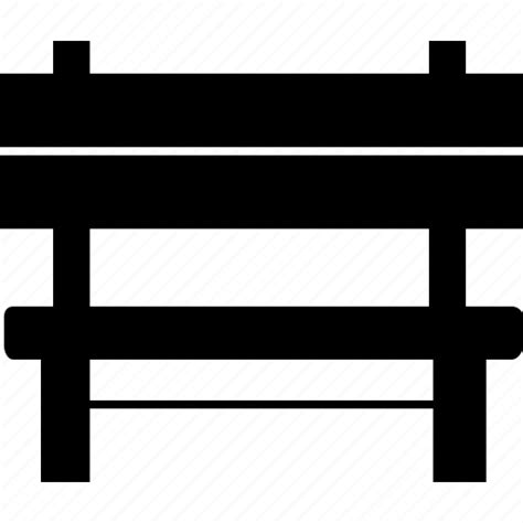 Bench, furniture, outdoor, wooden icon - Download on Iconfinder